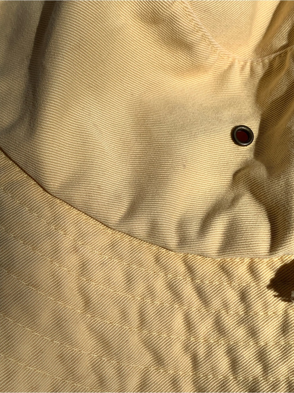 Cotton Gap Spring Summer Brim Hat in Light Yellow - Picture 5 of 5